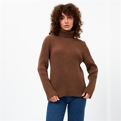 Водолазка женская Лапша SOFT из верблюжьей шерсти 8944 - фото 26809